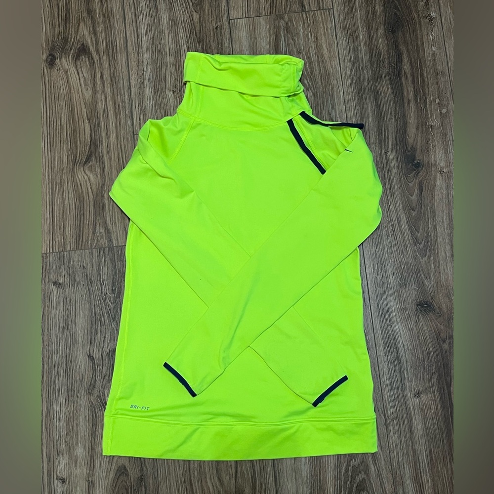 Nike Pro Dri-Fit Drawstring Collar Sz M